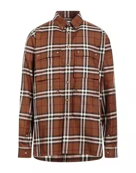 Рубашка Burberry, коричневый
