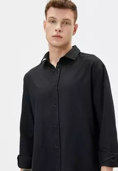 Рубашка BUTTONED CLASSIC NECK Koton, черный