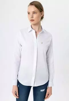Рубашка By Diess Collection с логотипом, белый