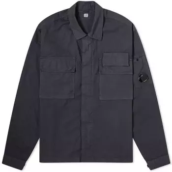 Рубашка C.P. Company Gabardine Shirt, цвет Total Eclipse