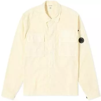 Рубашка C.P. Company Gabardine Shirt, цвет Pistachio Shell