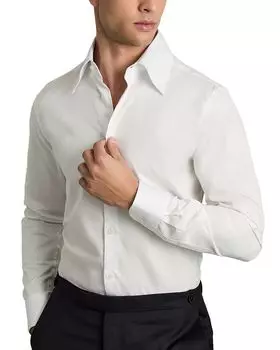 Рубашка Caldwell Regular Fit REISS, белый