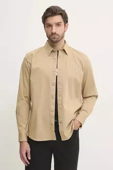 Рубашка Calvin Klein Jeans, бежевый
