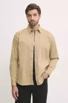 Рубашка Calvin Klein Jeans, бежевый