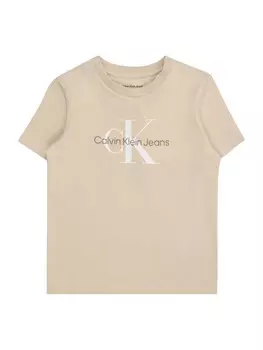 Рубашка Calvin Klein Jeans, бежевый
