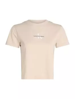 Рубашка Calvin Klein Jeans, бежевый