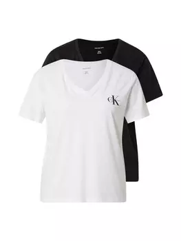 Рубашка Calvin Klein Jeans, цвет Black/Off white