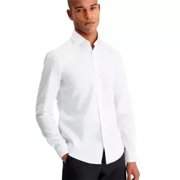 Рубашка Calvin Klein Twill Easy Care Slim Fit, белый