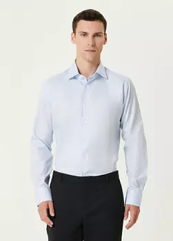 Рубашка Canali, голубой