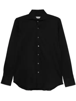 Рубашка Canali из легкой джерси, черный