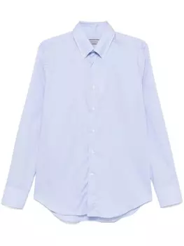 Рубашка Canali puppytooth, синий