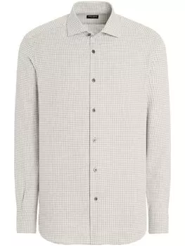 Рубашка Cashco Zegna, серый