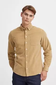 Рубашка CASUAL FRIDAY Langarm CFAnton LS BD baby cord shirt 20504774, натуральный