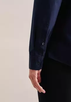 Рубашка CASUAL Seidensticker, темно-синий