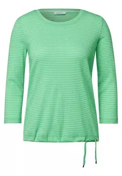 Рубашка CECIL, цвет Pastel green/Light green