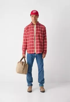 Рубашка CHECK SHIRT GANT, красный