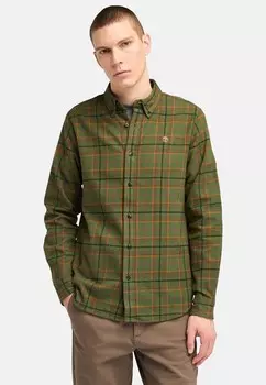 Рубашка CHECK Timberland, зеленый