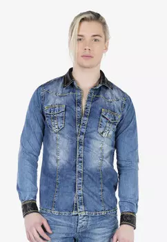 Рубашка Cipo & Baxx Jeans, синий