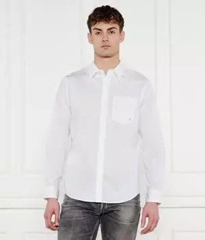 Рубашка Classic fit Calvin Klein Jeans, белый