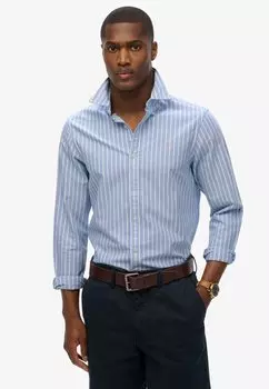 Рубашка CLASSIC OXFORD LONG SLEEVE Superdry, синий