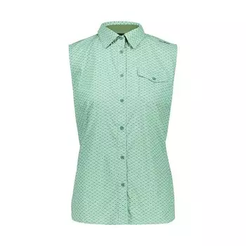 Рубашка CMP 30T7906 Sleeveless, зеленый