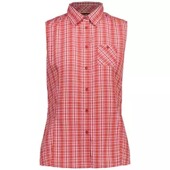 Рубашка CMP 30T9966 Sleeveless, красный