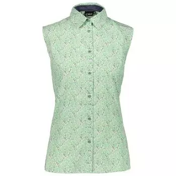 Рубашка CMP 38T5806 Sleeveless, зеленый