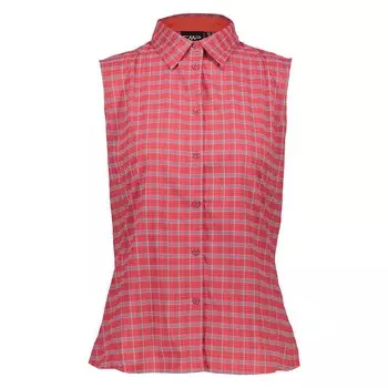 Рубашка CMP 39T7856 Sleeveless, красный
