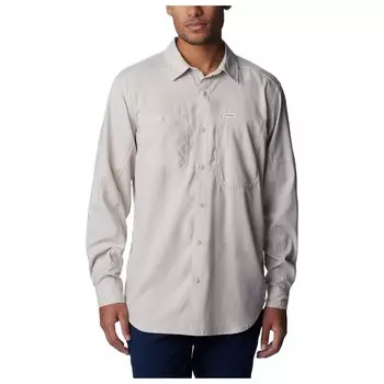 Рубашка Columbia Silver Ridge Utility Lite Long Sleeve, цвет Dark Stone