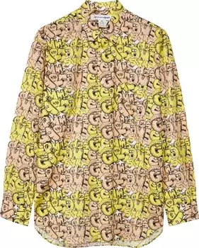 Рубашка Comme des Garons SHIRT x KAWS Classic Printed Shirt 'Multicolor', разноцветный