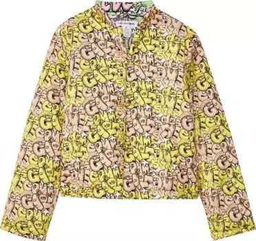 Рубашка Comme des Garons SHIRT x KAWS Padded Jacket 'Multicolor', разноцветный