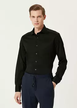 Рубашка Corneliani, черный