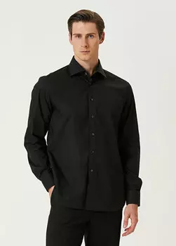 Рубашка Corneliani, черный