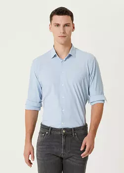 Рубашка Corneliani, голубой
