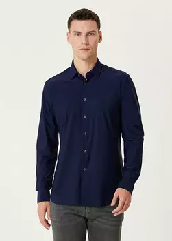 Рубашка Corneliani, синий
