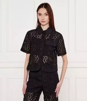 Рубашка Cropped fit Liu Jo, черный