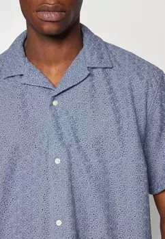 Рубашка Cropped Little Abercrombie & Fitch, синий