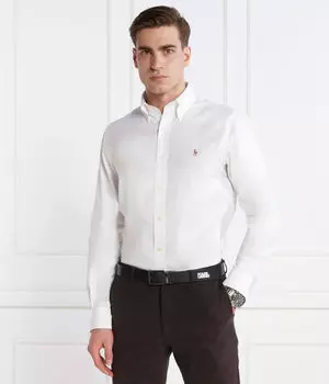 Рубашка Custom fit Polo Ralph Lauren, белый