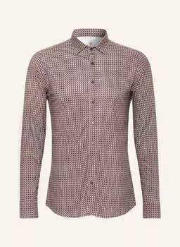 Рубашка DESOTO JerseySlim Fit, коричневый