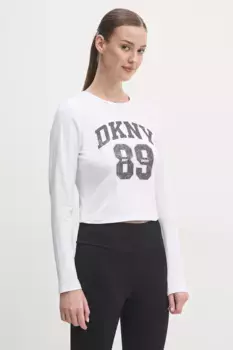 Рубашка Dkny с длинными рукавами, белый