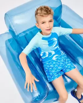 Рубашка для плавания для мальчика Kids El Corte Ingls, синий