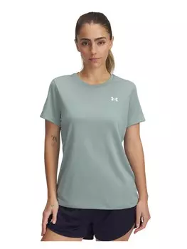 Рубашка для выступлений UNDER ARMOUR Tech SSC - Solid, зеленый