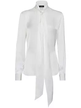 Рубашка DSQUARED2 Paris Bow, белый