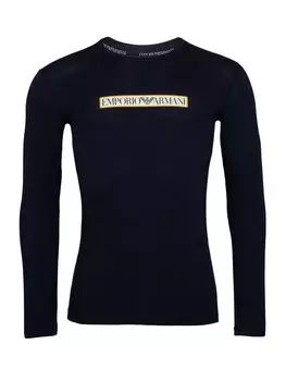 Рубашка Emporio Armani, темно-синий