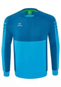 Рубашка erima Six Wings Sweatshirt, цвет curacao/mykonos
