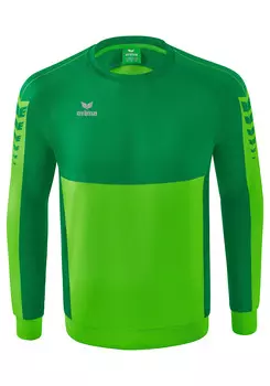 Рубашка erima Six Wings Sweatshirt, цвет green/smaragd