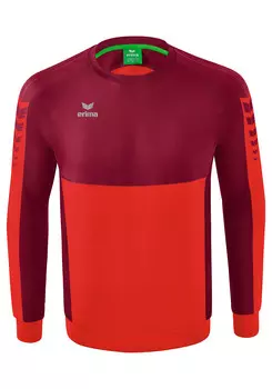 Рубашка erima Six Wings Sweatshirt, красный