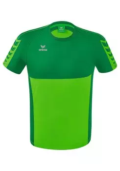 Рубашка erima Six Wings T Shirt, цвет green/smaragd