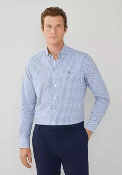 Рубашка ESSENTIAL CHEC Hackett London, синий