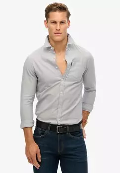 Рубашка ESSENTIALS OXFORD Superdry, серый